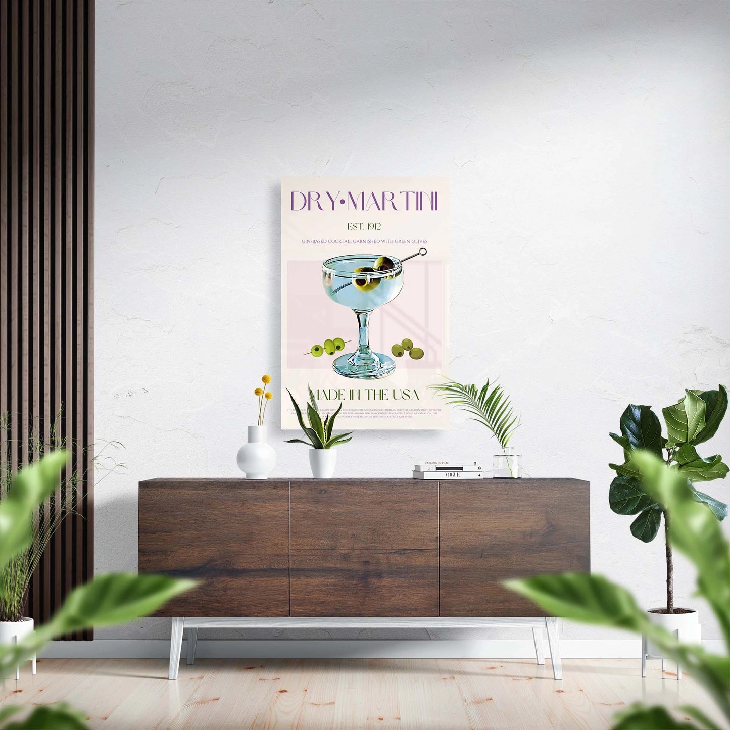 Dry Martini Cocktail Est. 1912