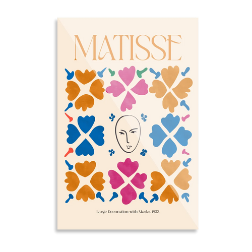 Matisse Large Decoration with masks, 1953 #1