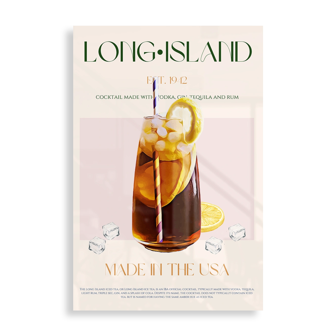 Long Island Cocktail Est. 1942