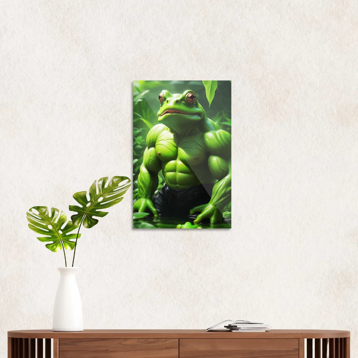 Jacked frog