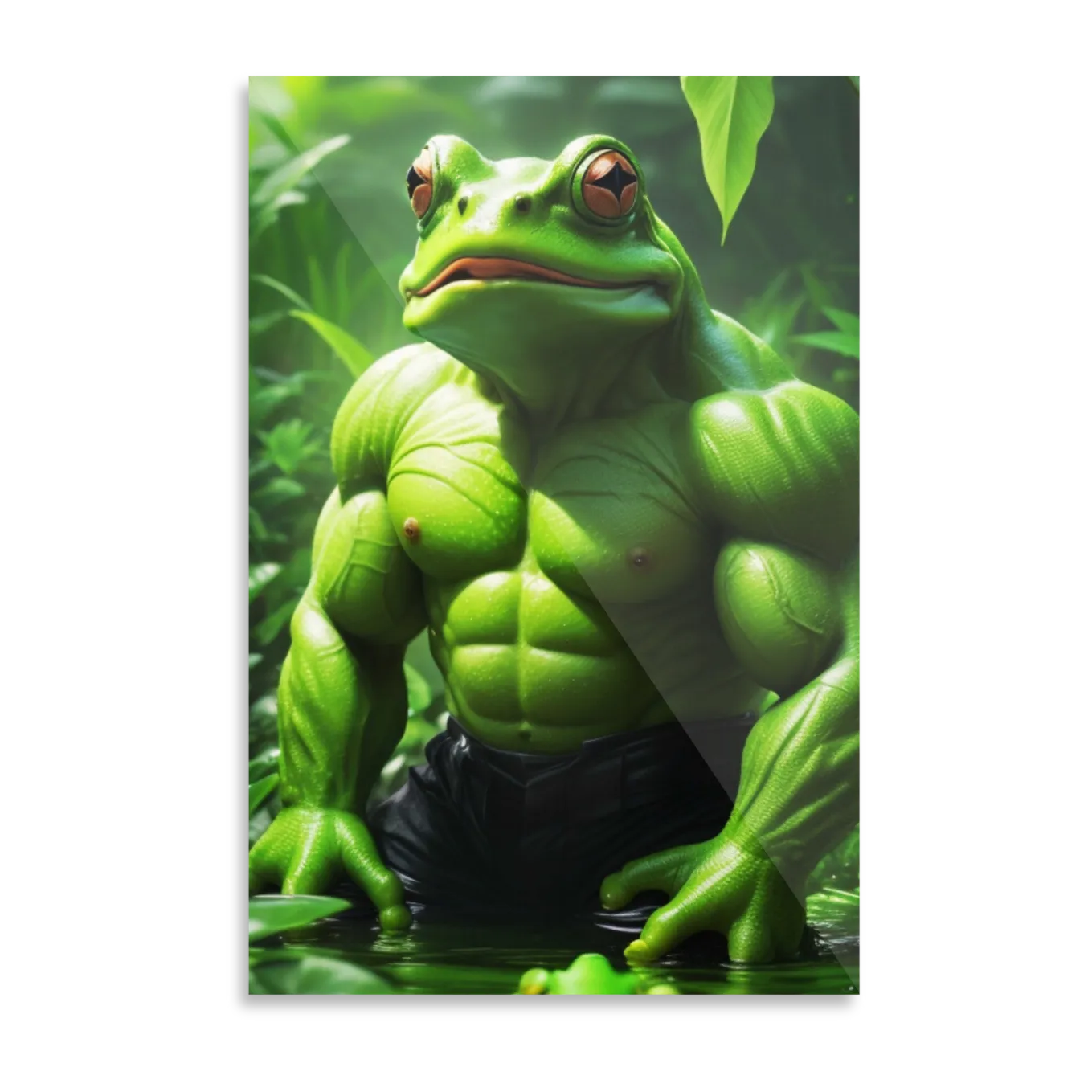 Jacked frog