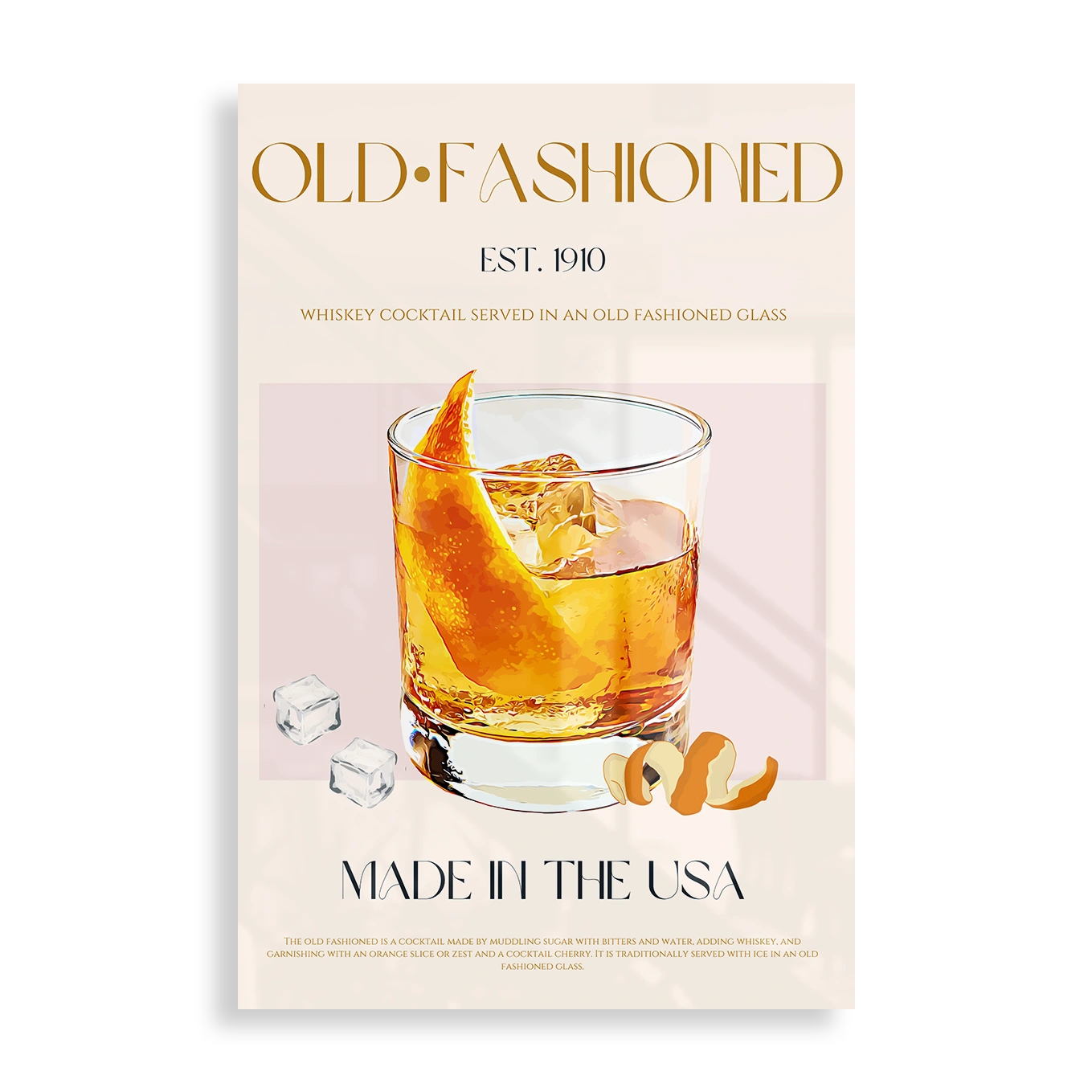 Old Fashioned Cocktail Est. 1910
