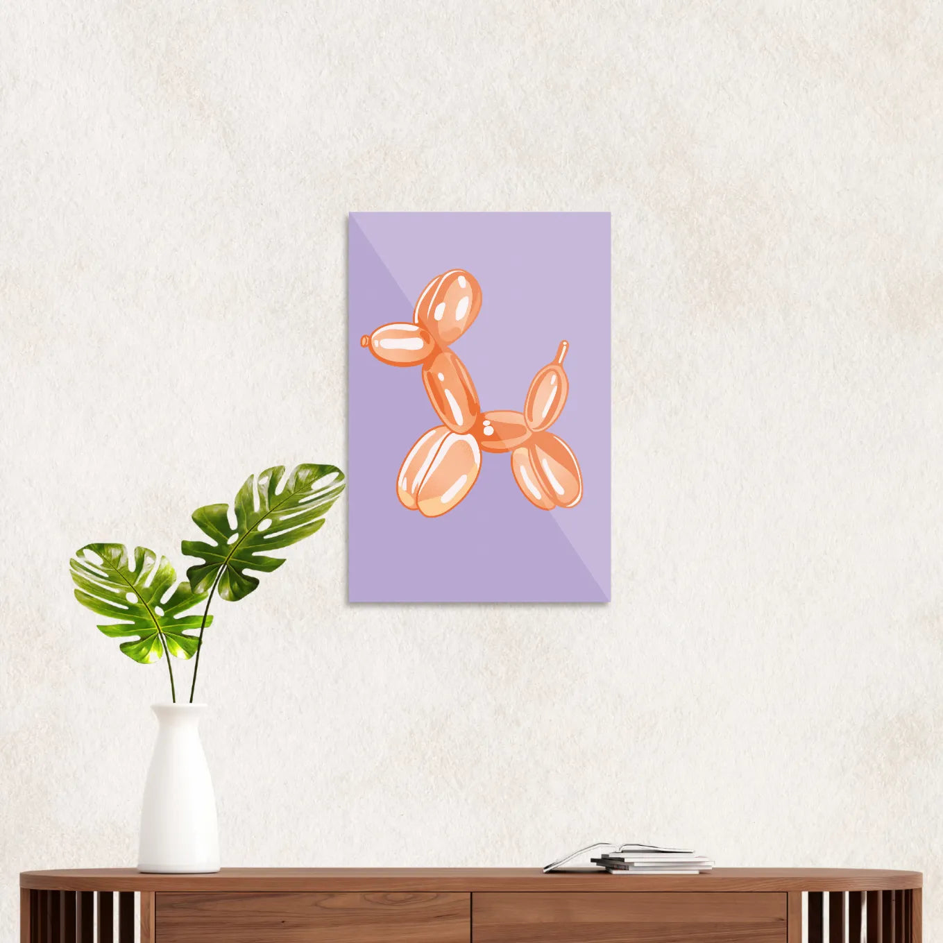 Orange ballonhund #2