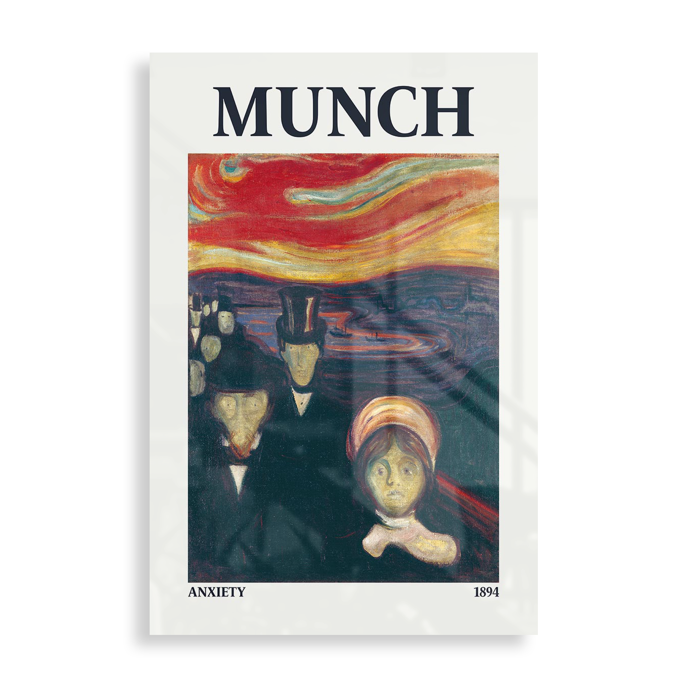 Anxiety by Edvard Munch