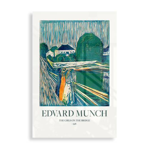 The Girls On The Bridge by Edvard Munch