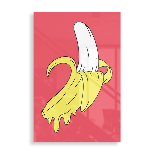 Melting banana