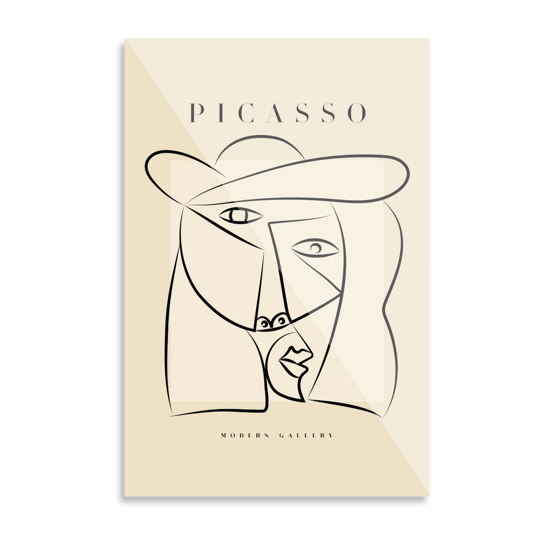 Picasso &quot;Abstrakt ansigt&quot;