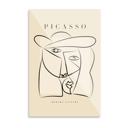 Picasso &quot;Abstrakt ansigt&quot;