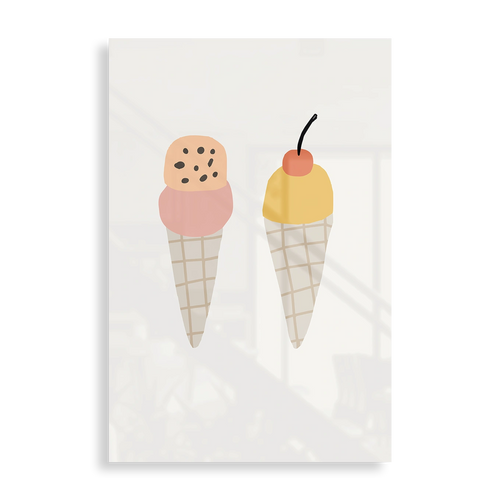 Double ice cream