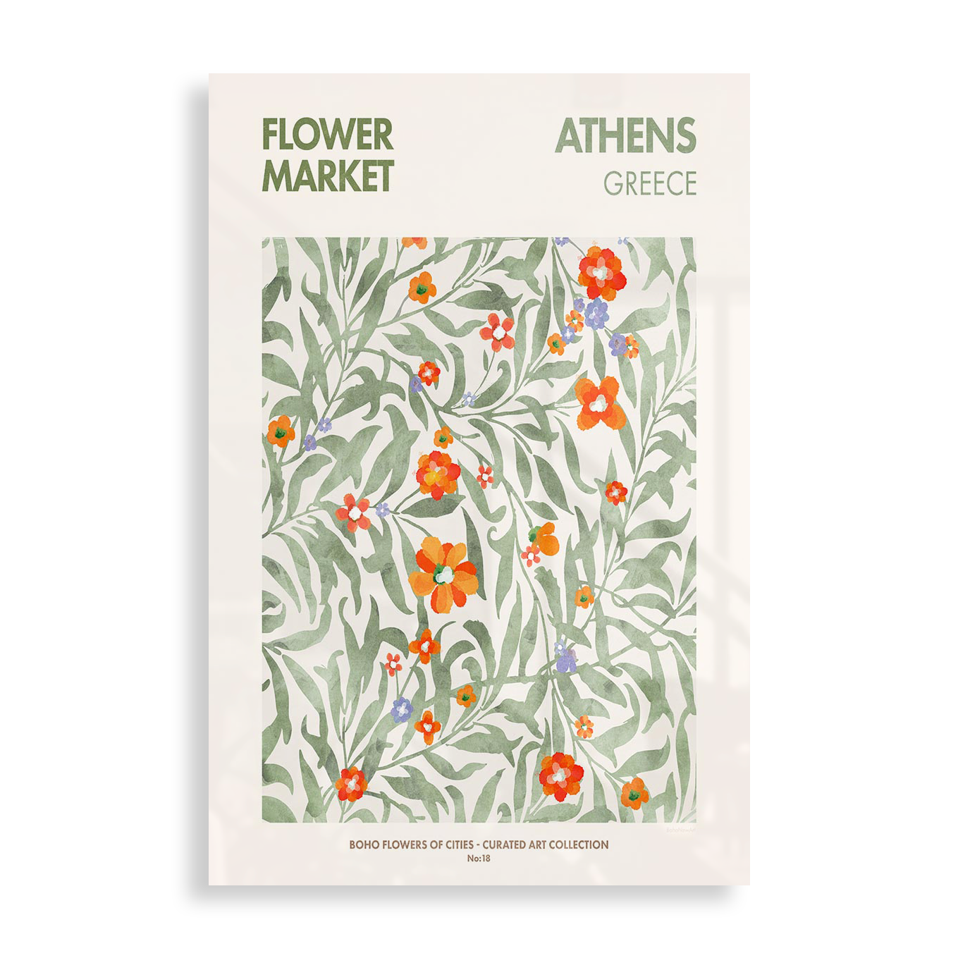 Flower Markert, Athens