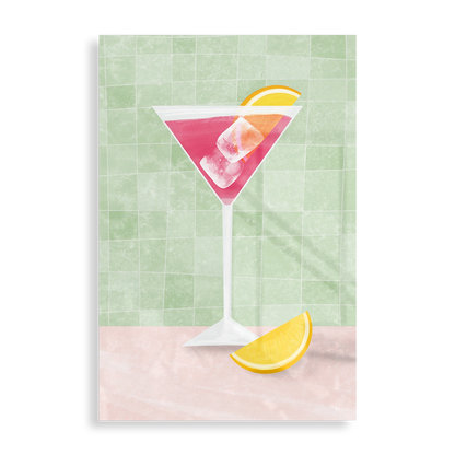 Pink coctail