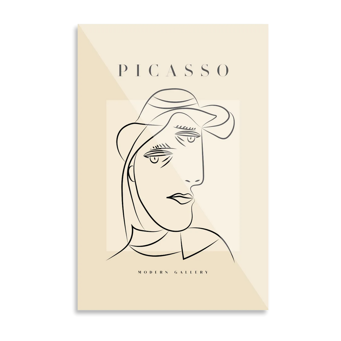 Picasso &quot;Abstrakt kvindeansigt&quot;