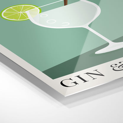 Gin & Tonic cocktail