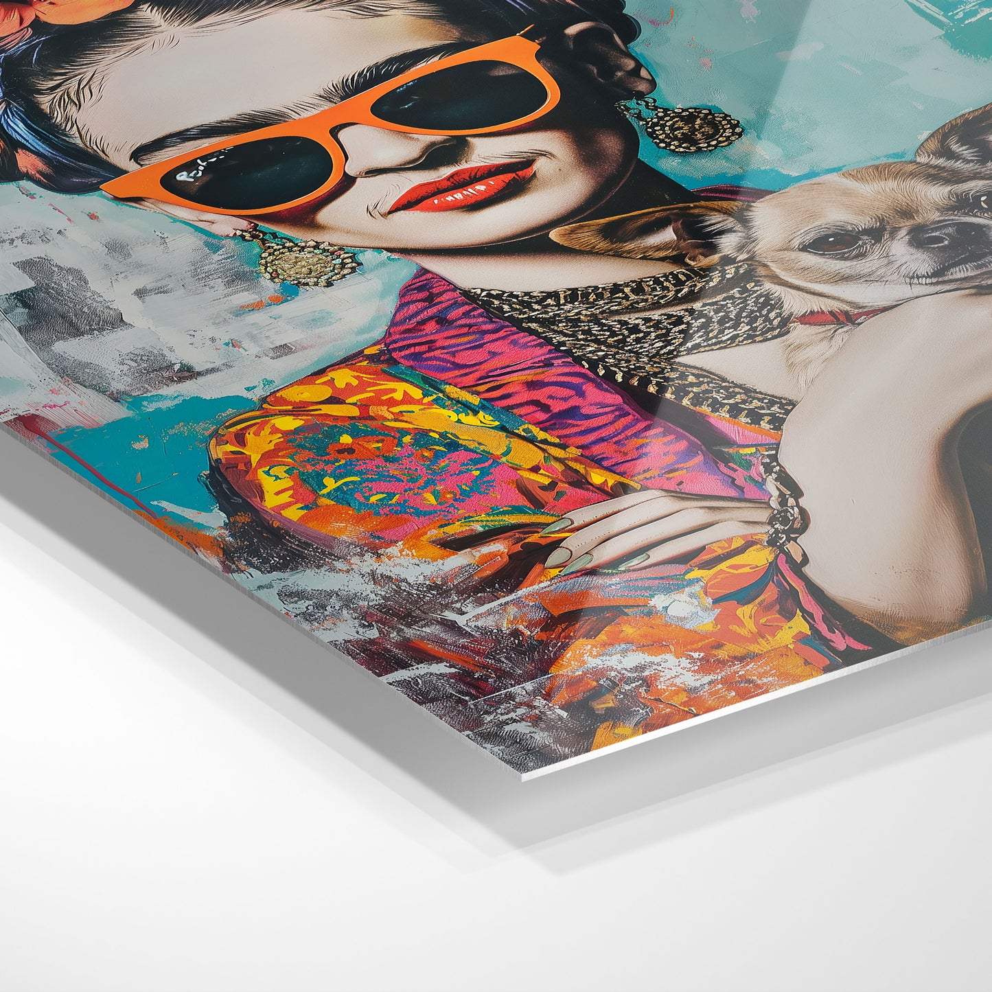 Frida Kahlo med chihuahua