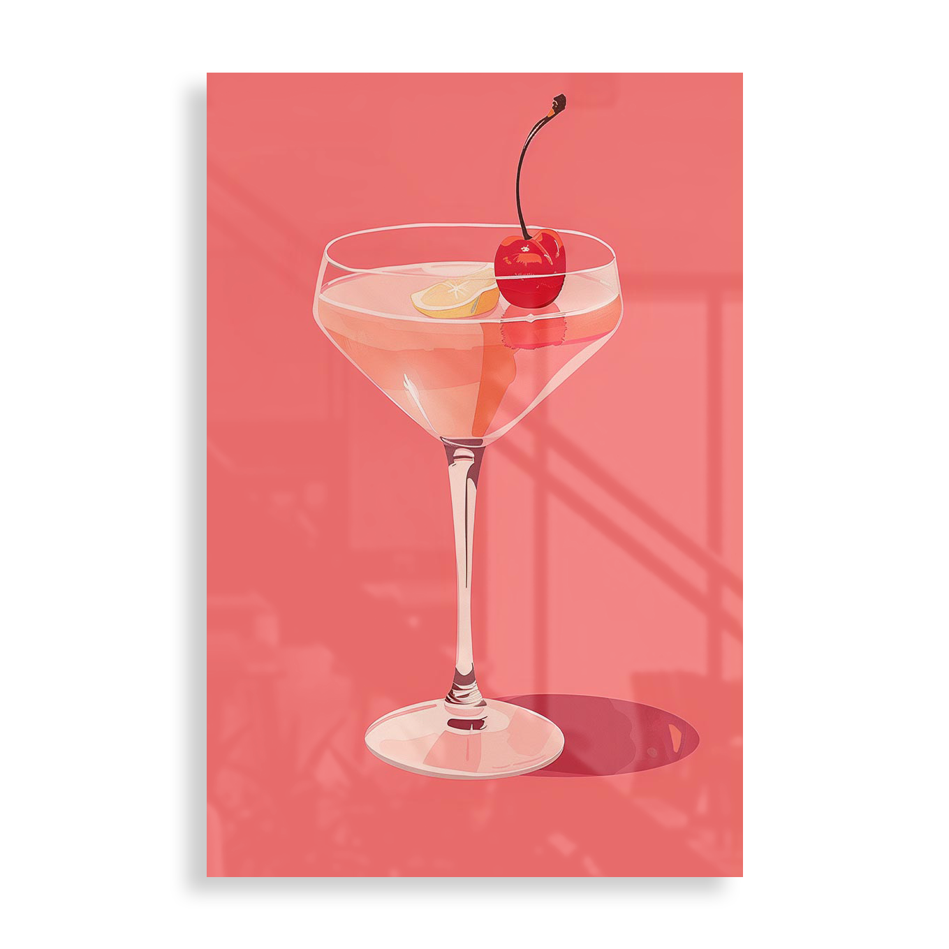 Cosmopolitan cocktail