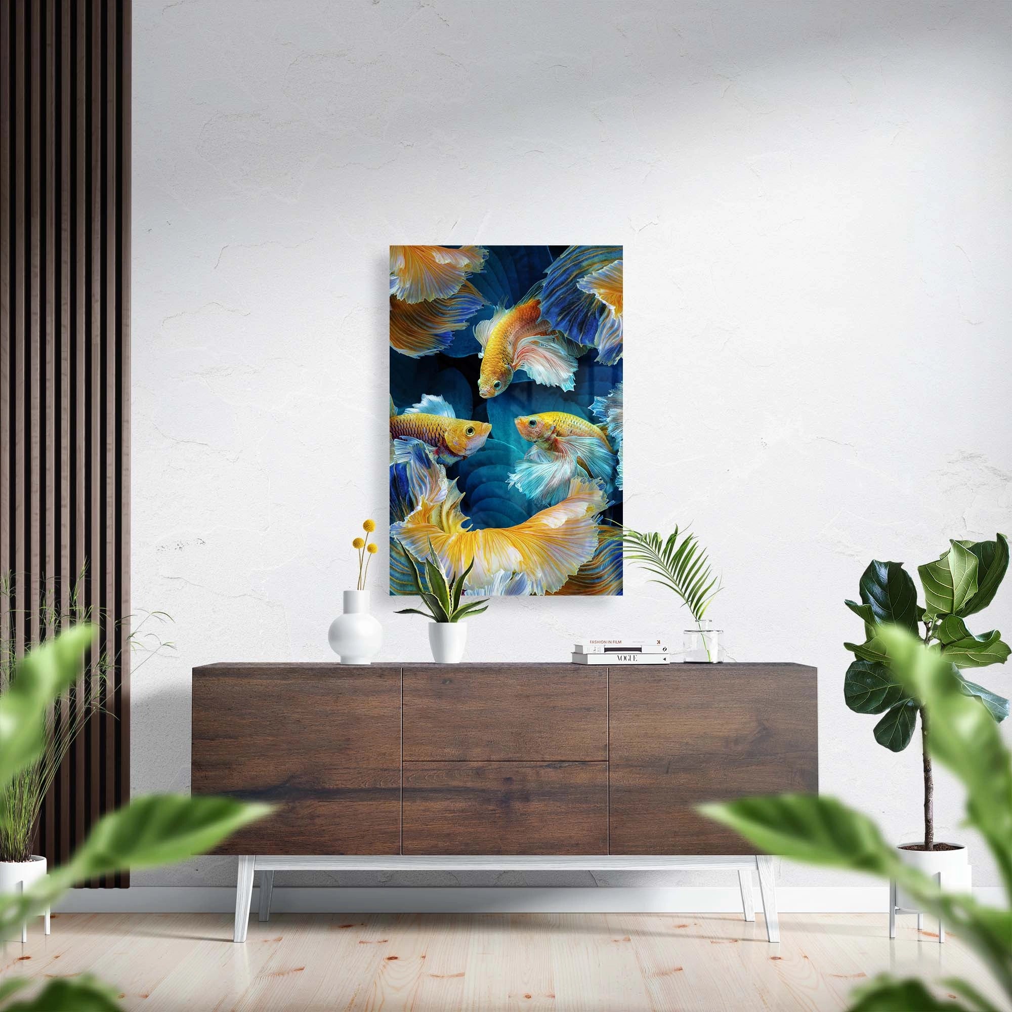 Colorful goldfish