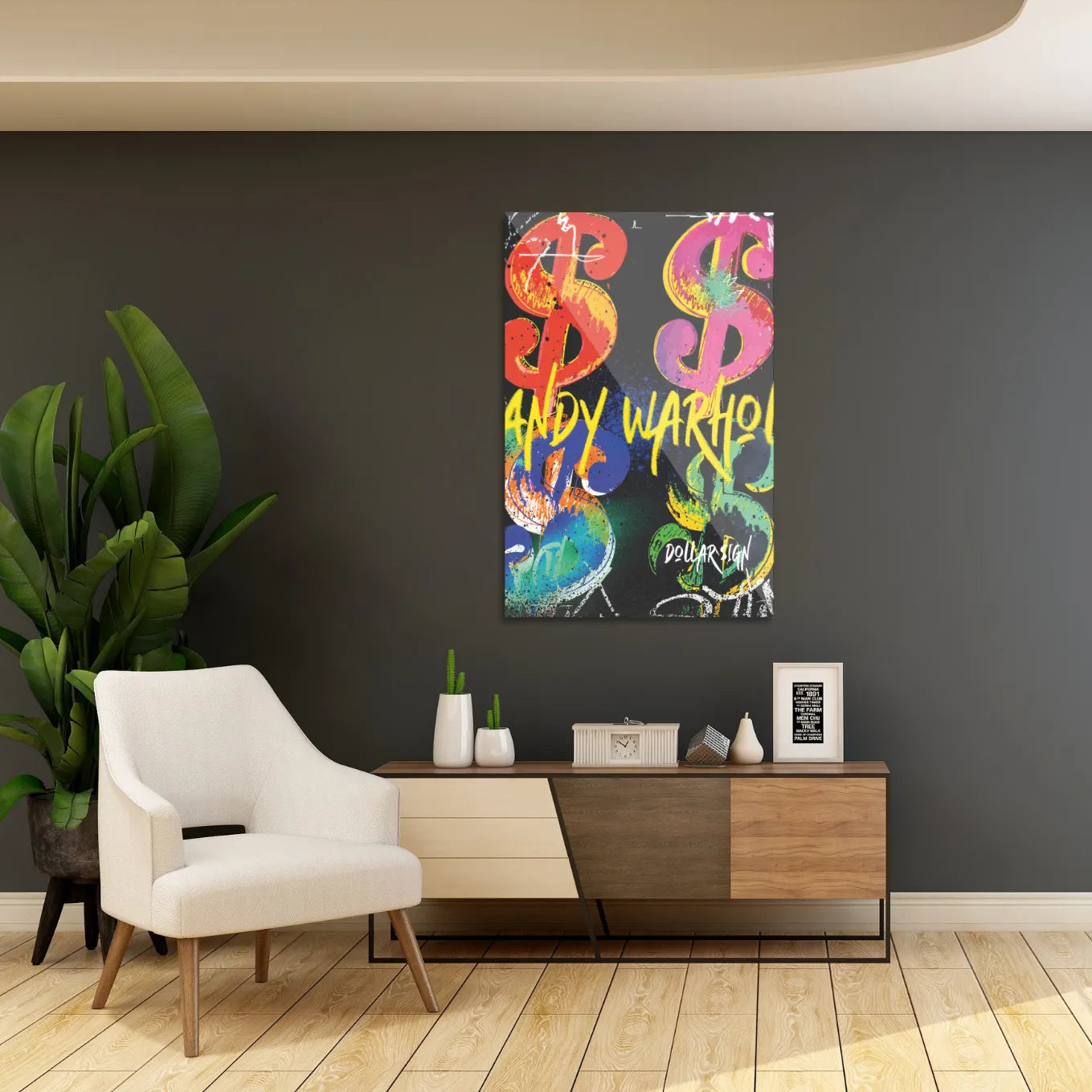 Andy Warhol "Dollar sign" 1