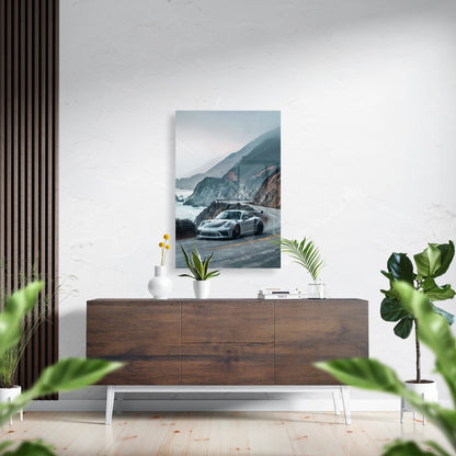 Porsche på kystvejen