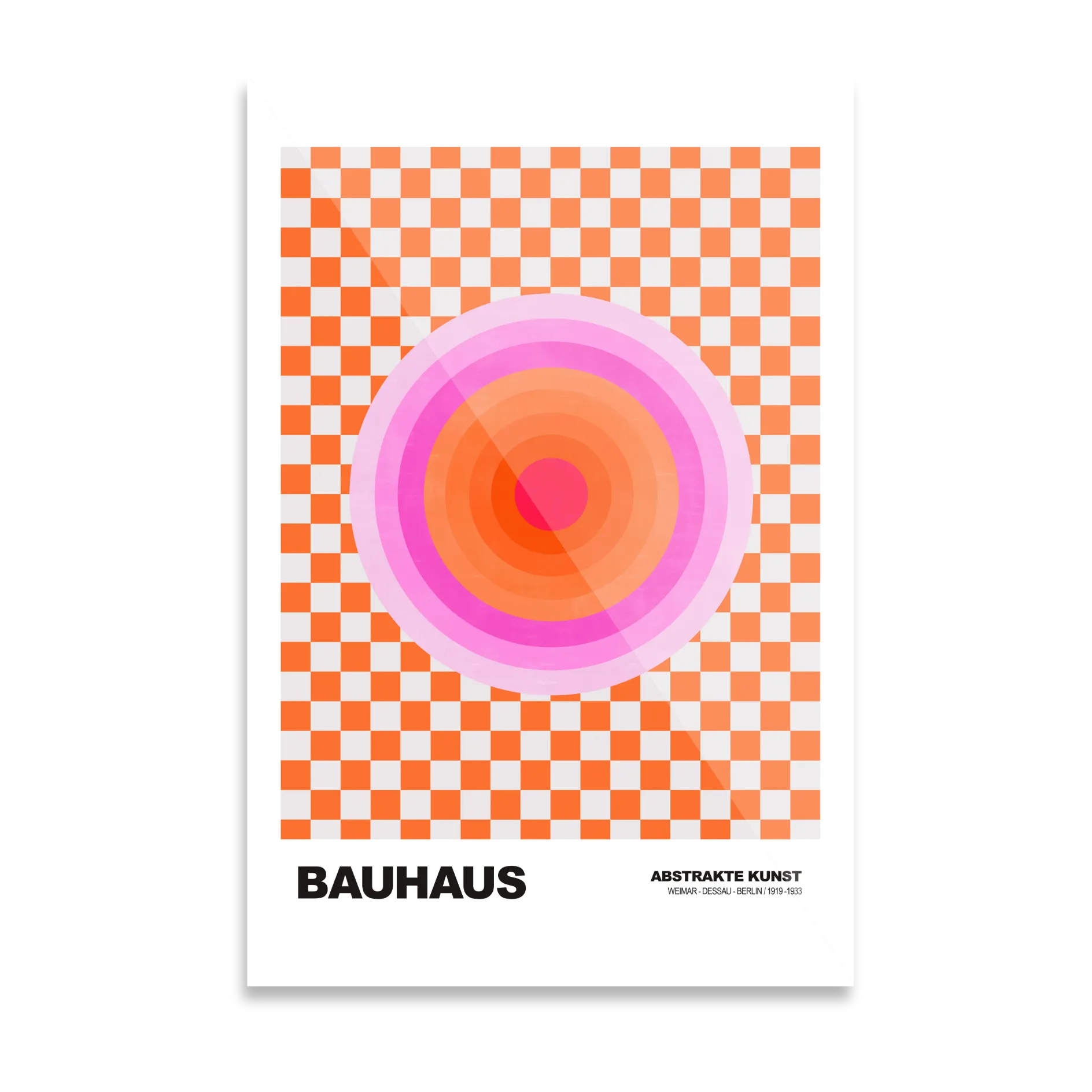 Bauhaus abstrakt cirkler