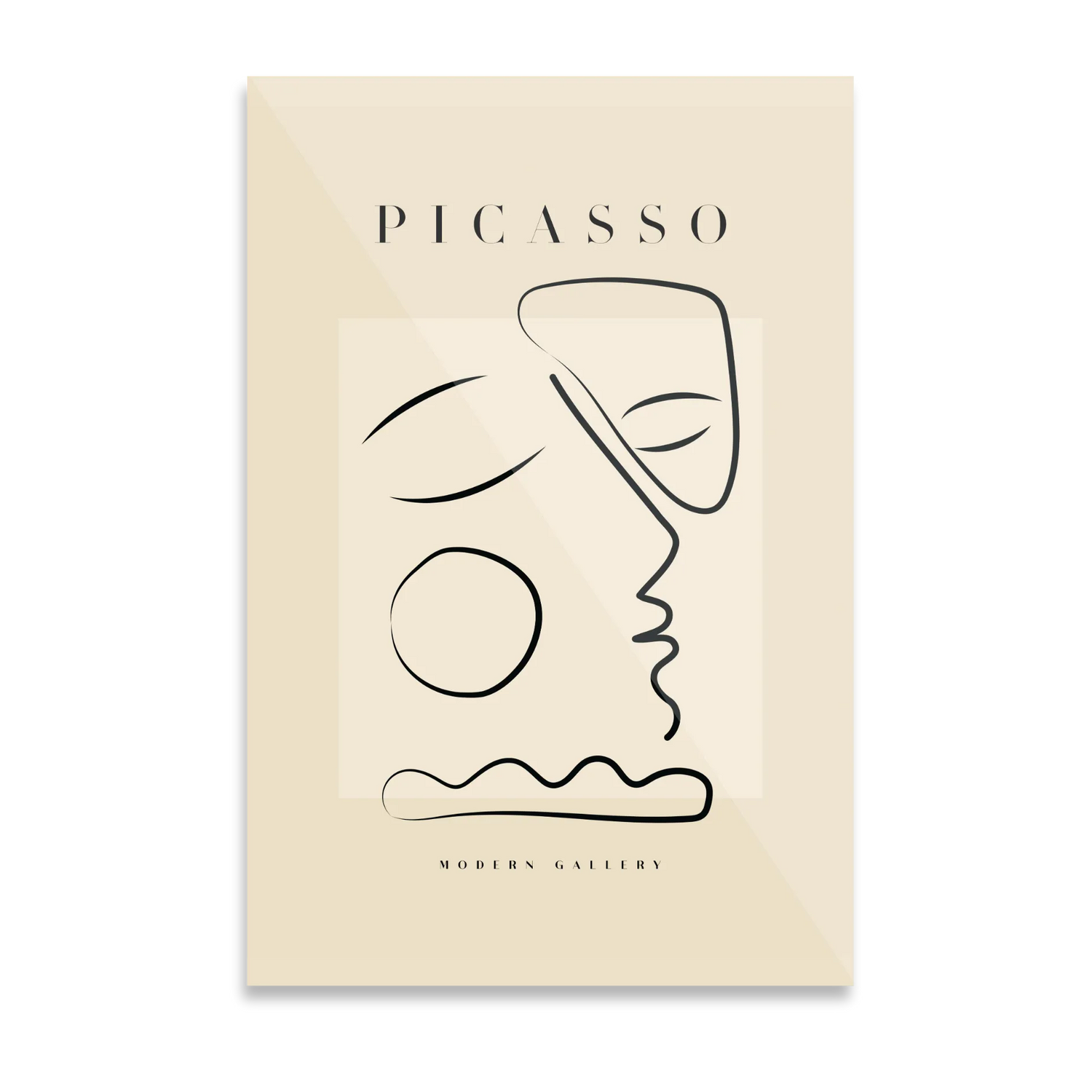 Picasso &quot;Lukkede øjne&quot;