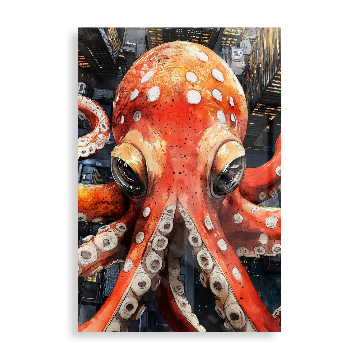 Red Octopus