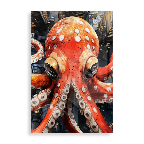 Red Octopus