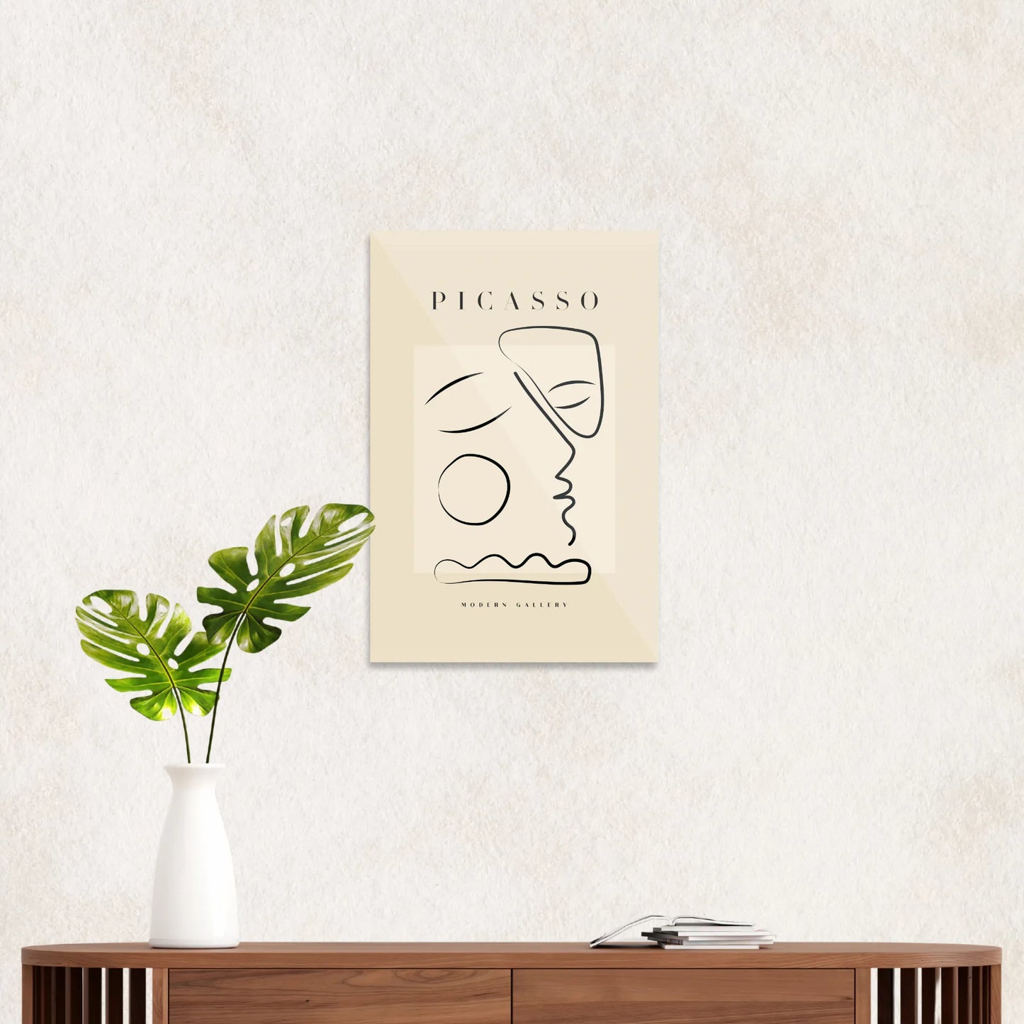 Picasso "Lukkede øjne"