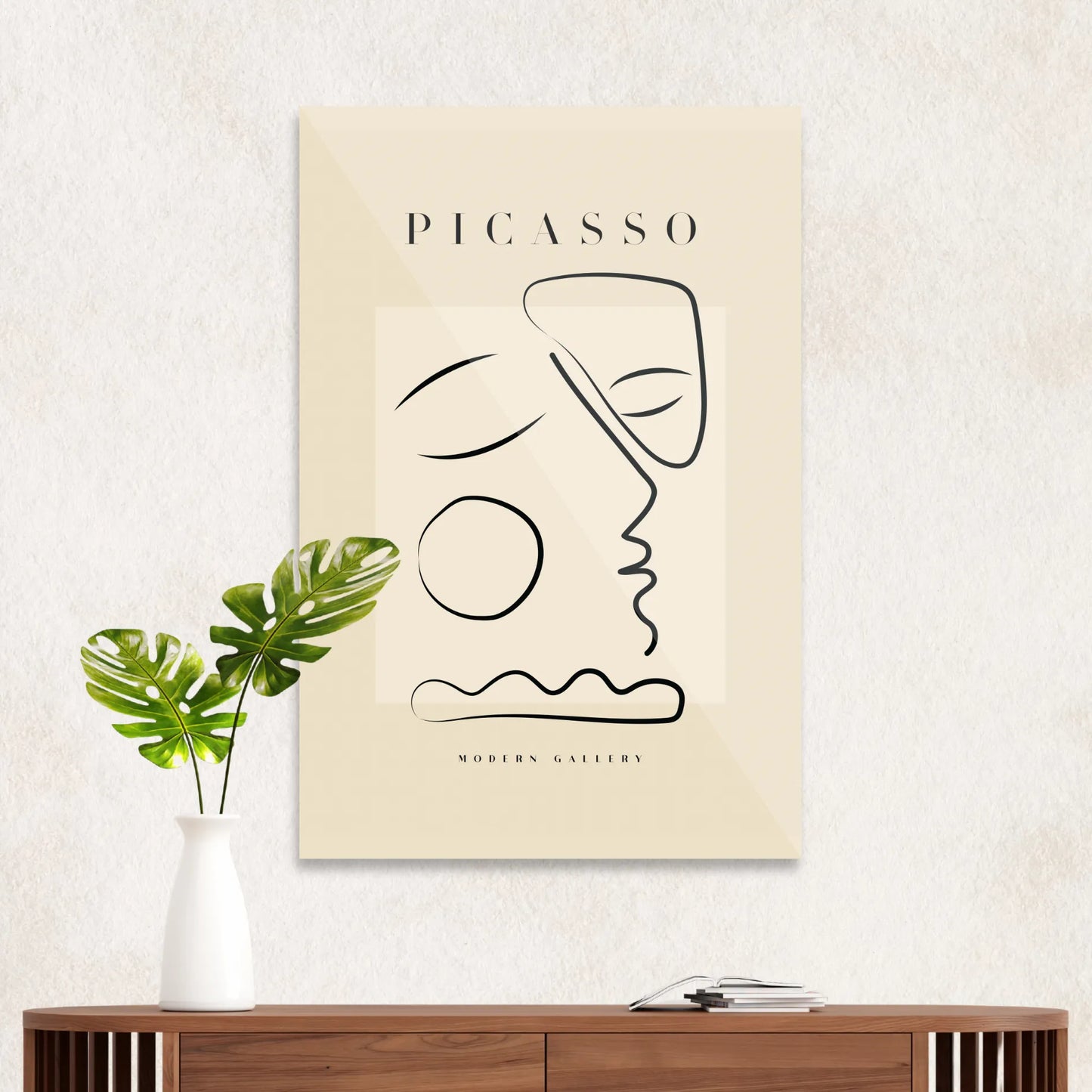 Picasso "Lukkede øjne"