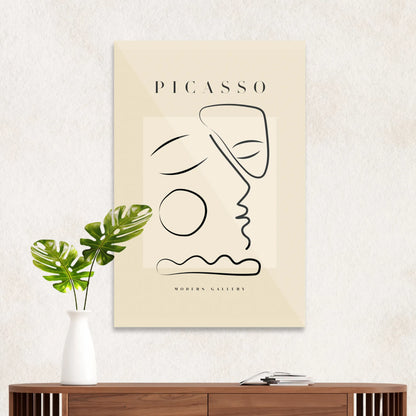 Picasso &quot;Lukkede øjne&quot;