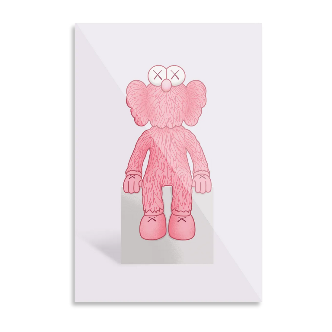 KAWS BFF Pink