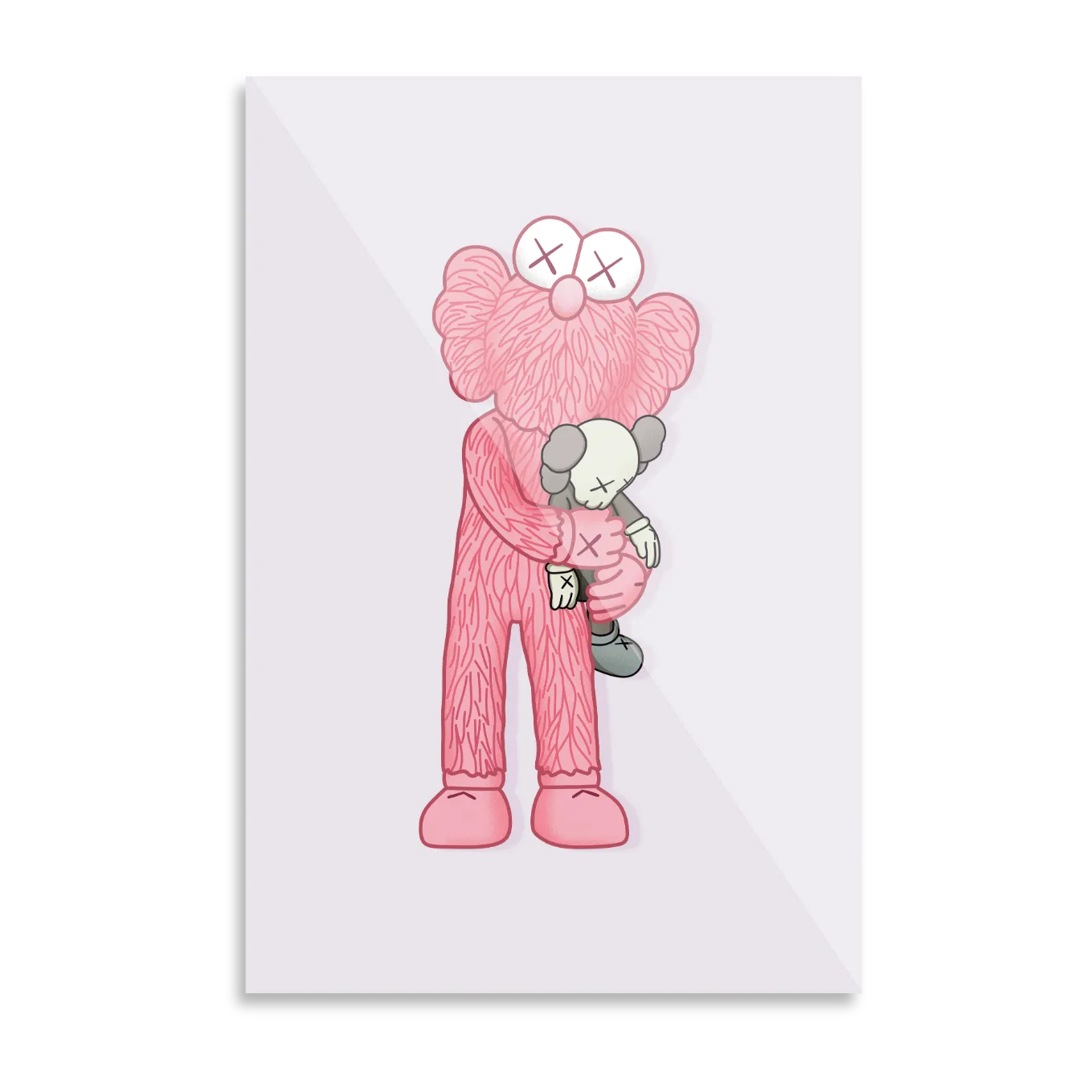 KAWS BFF Pink 1