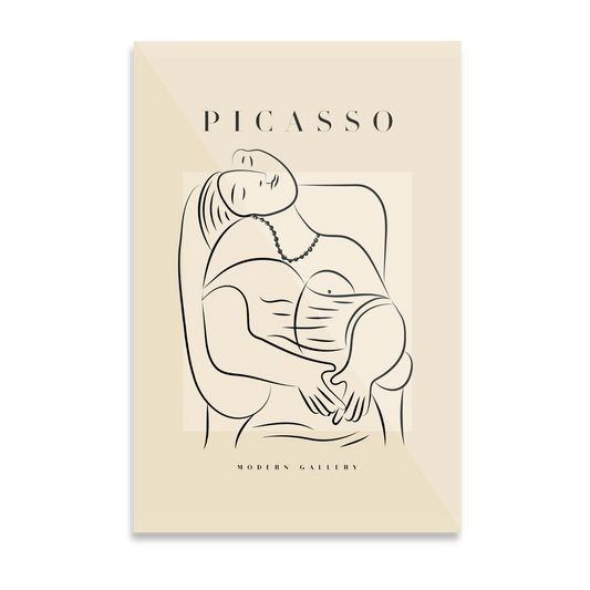 Picasso "Sovende kvinde"