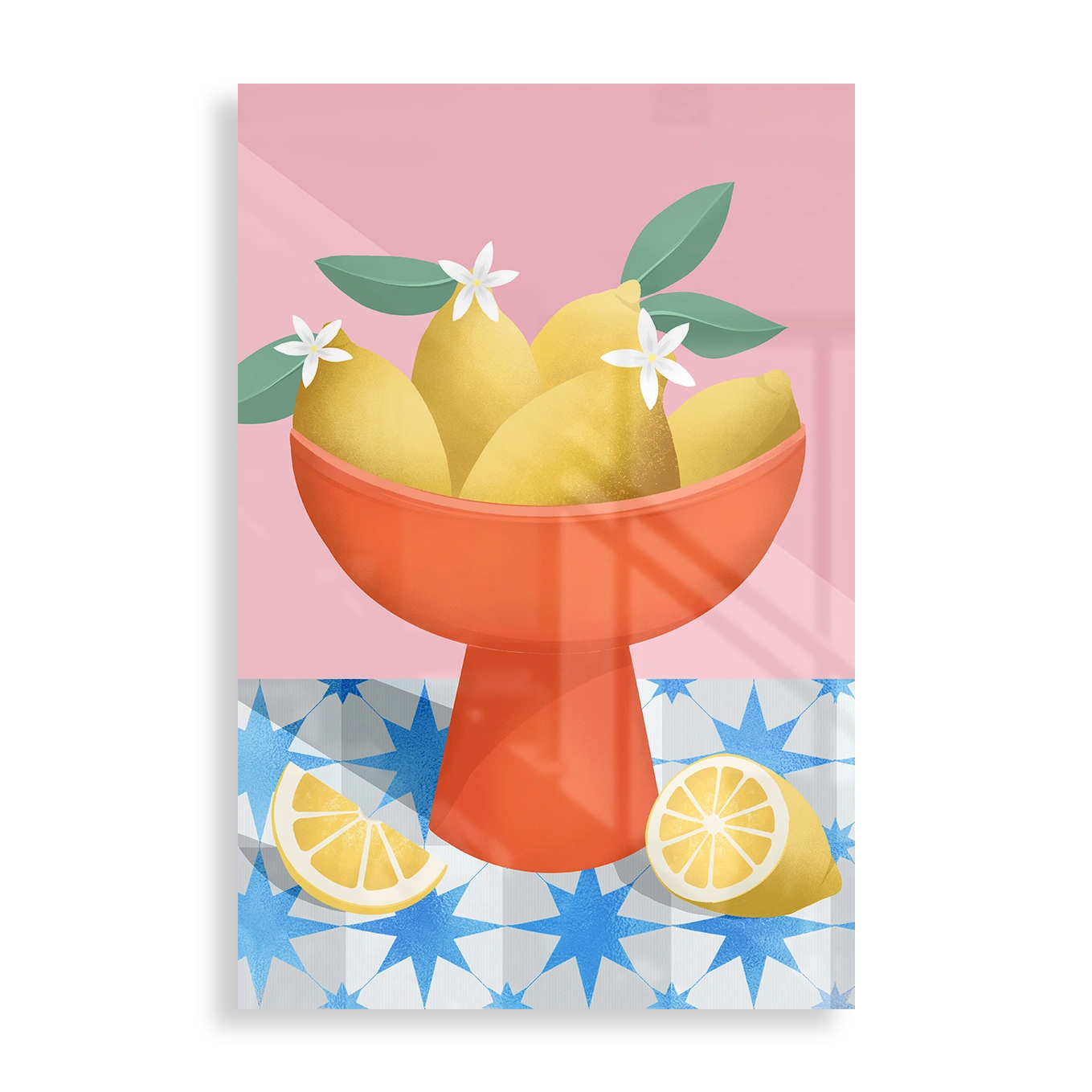 Lemons in bowl