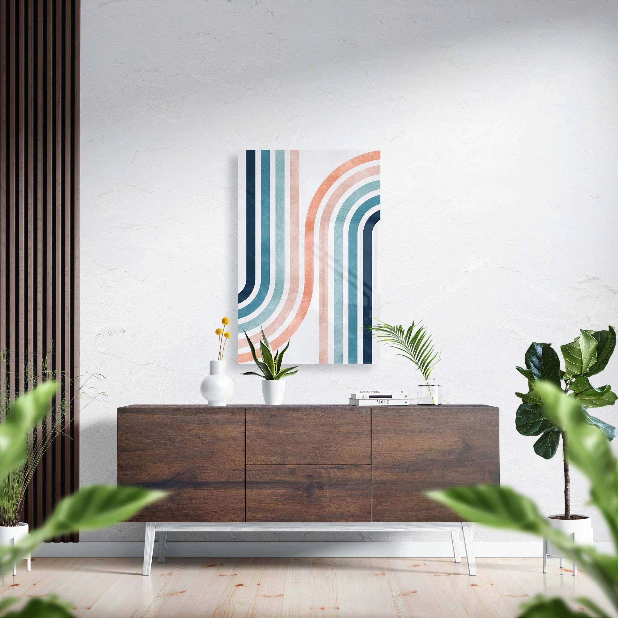 Curved lines
