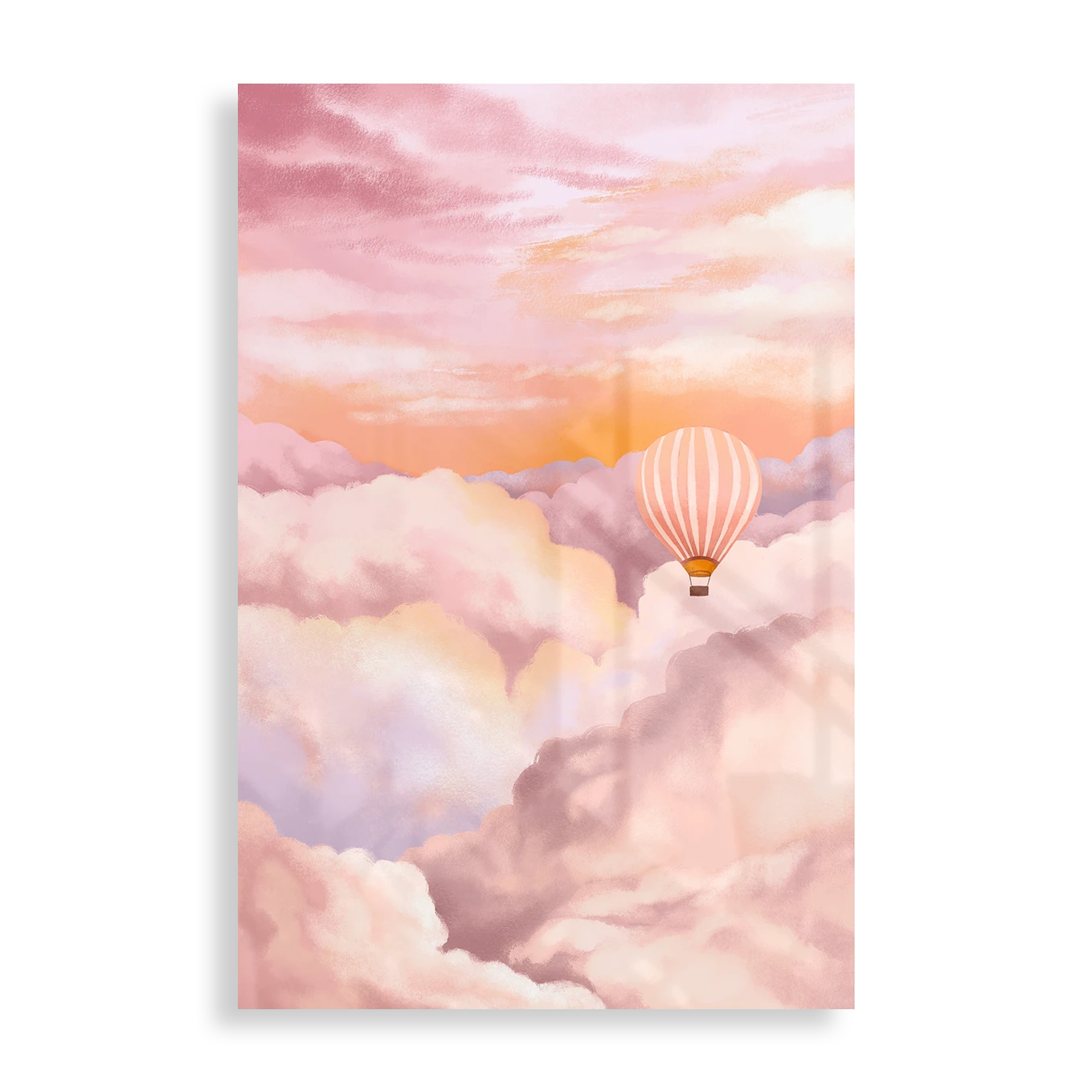 In the clouds