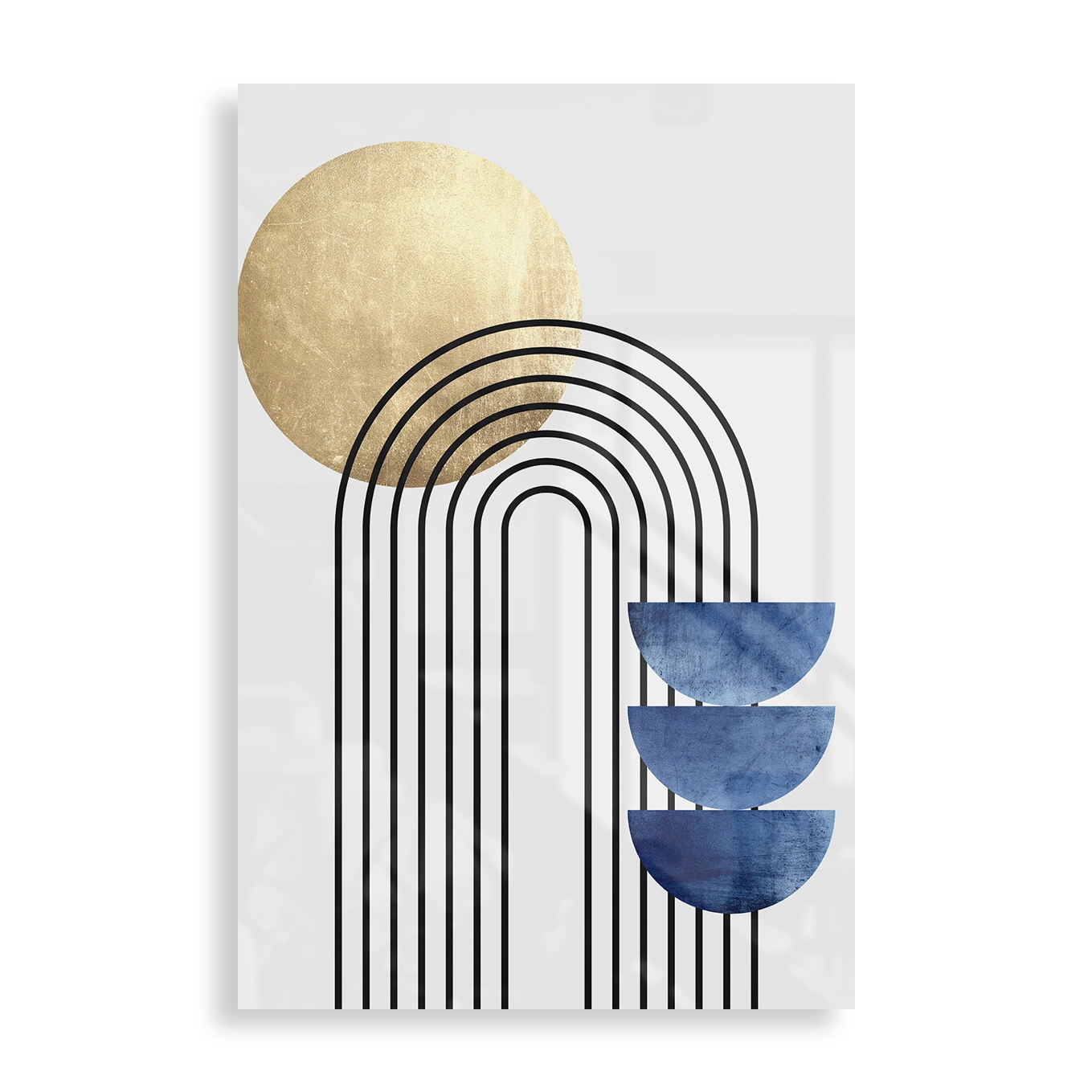 Blue and gold