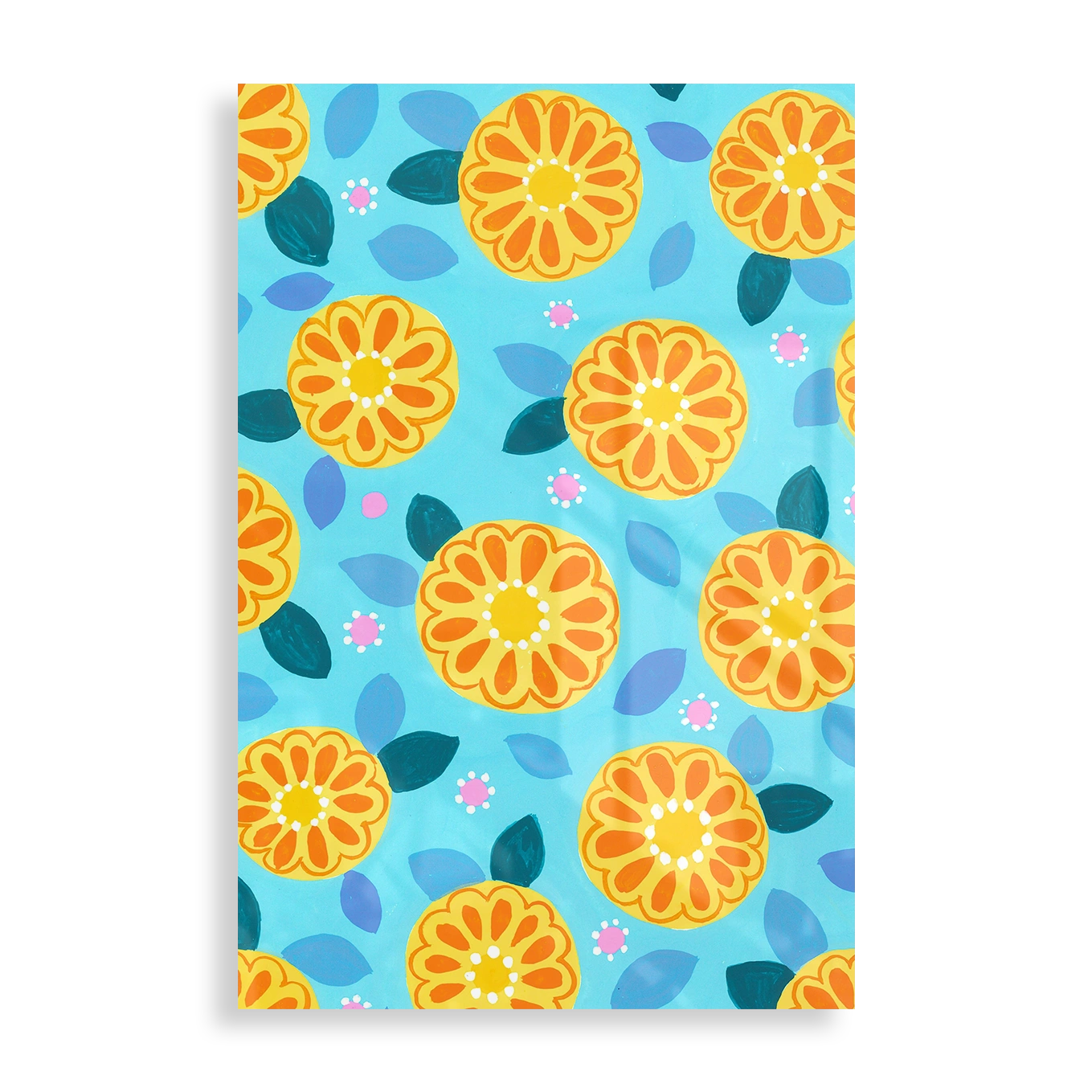 Orange flowers