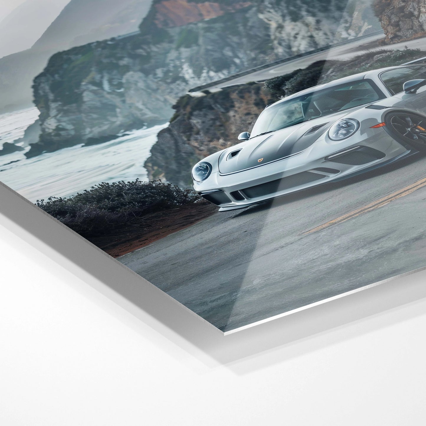 Porsche på kystvejen