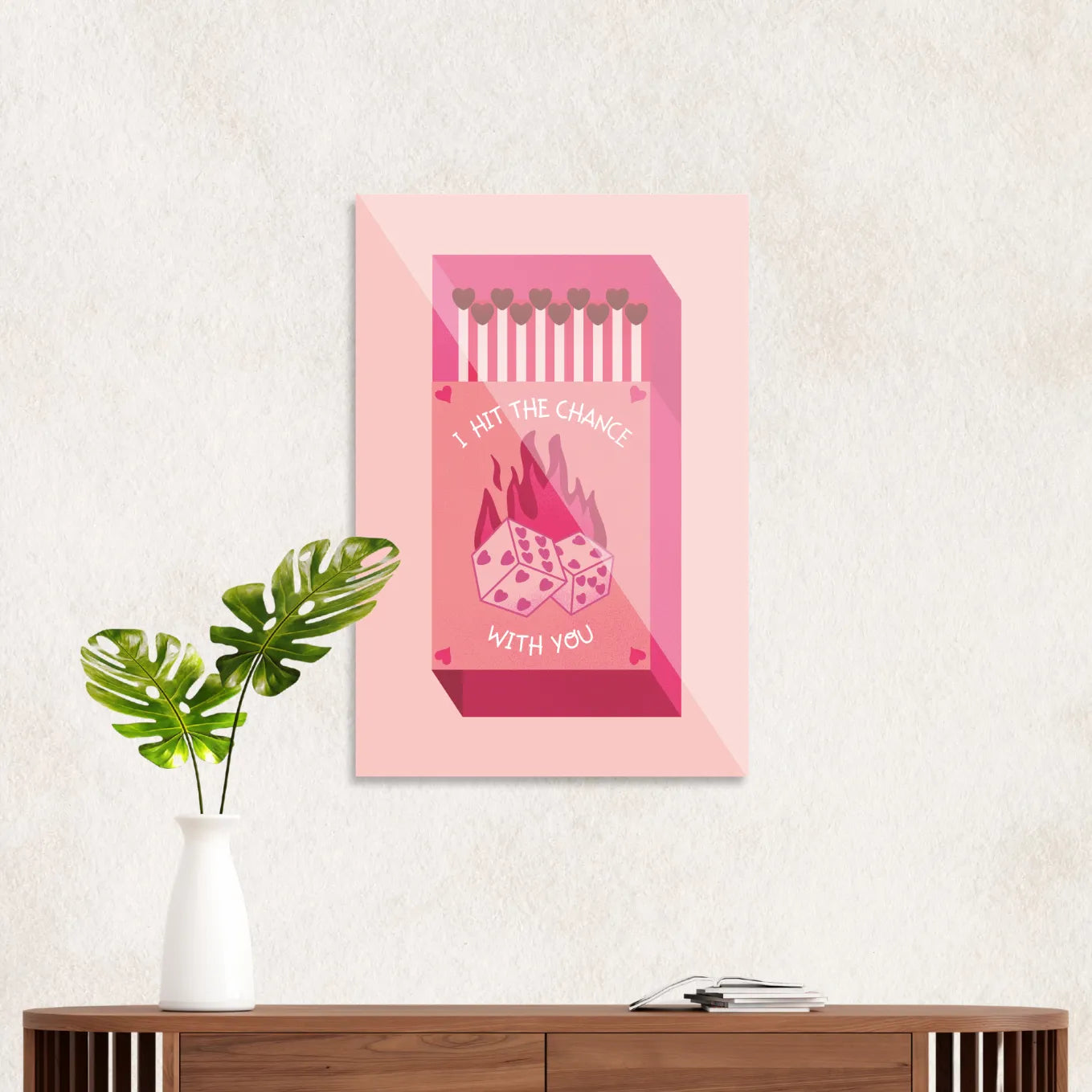 Match "I hit the chance with you"