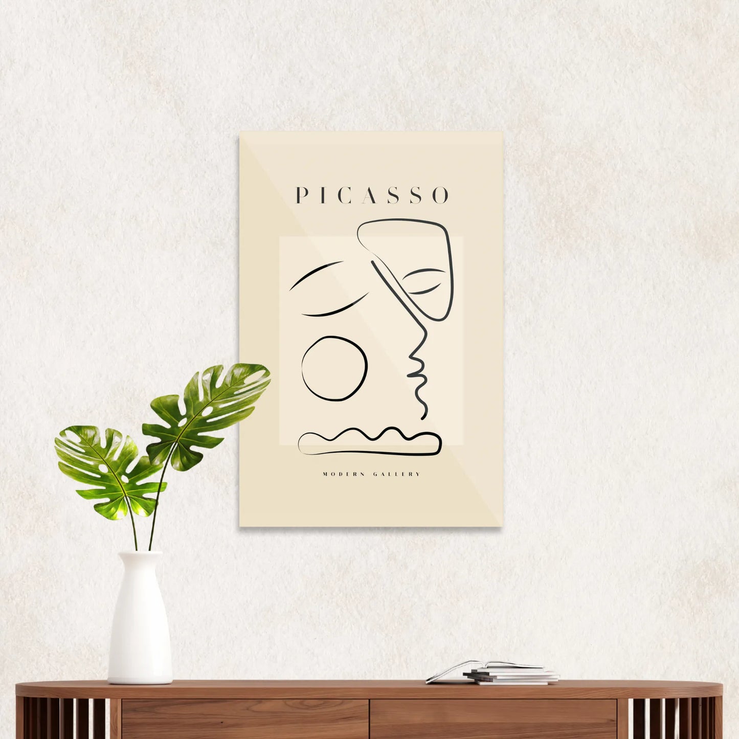 Picasso "Lukkede øjne"