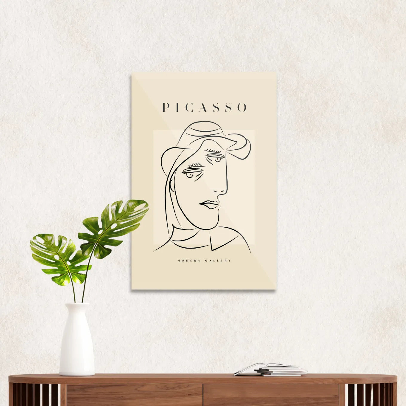 Picasso "Abstrakt kvindeansigt"