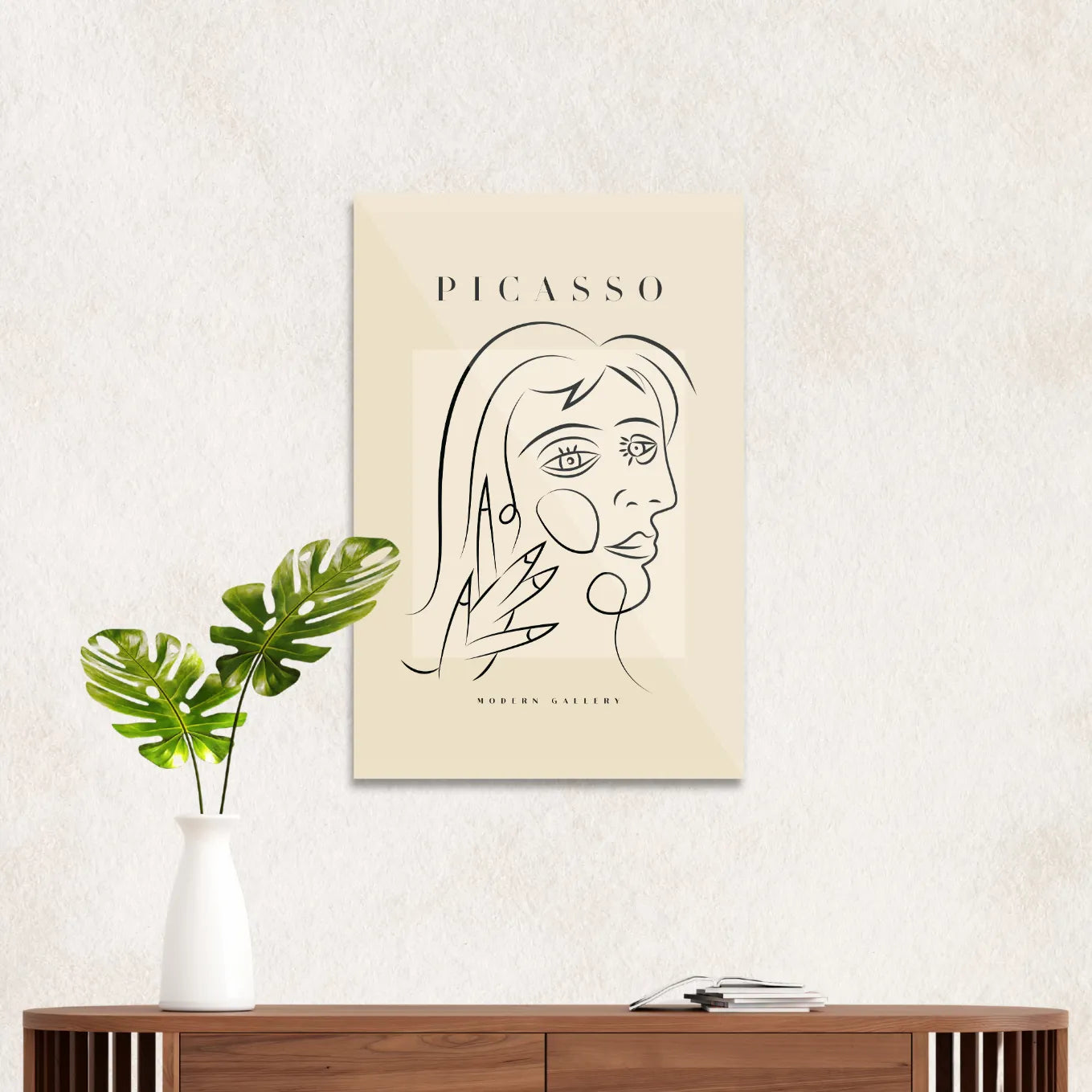 Picasso &quot;Abstrakt kvindeansigt&quot; 1