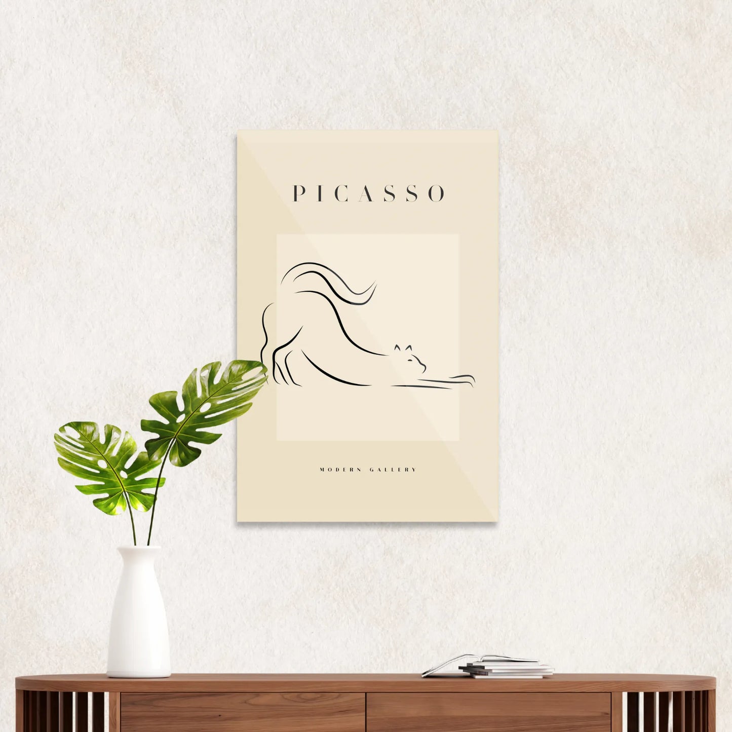 Picasso "Strækkende kat"