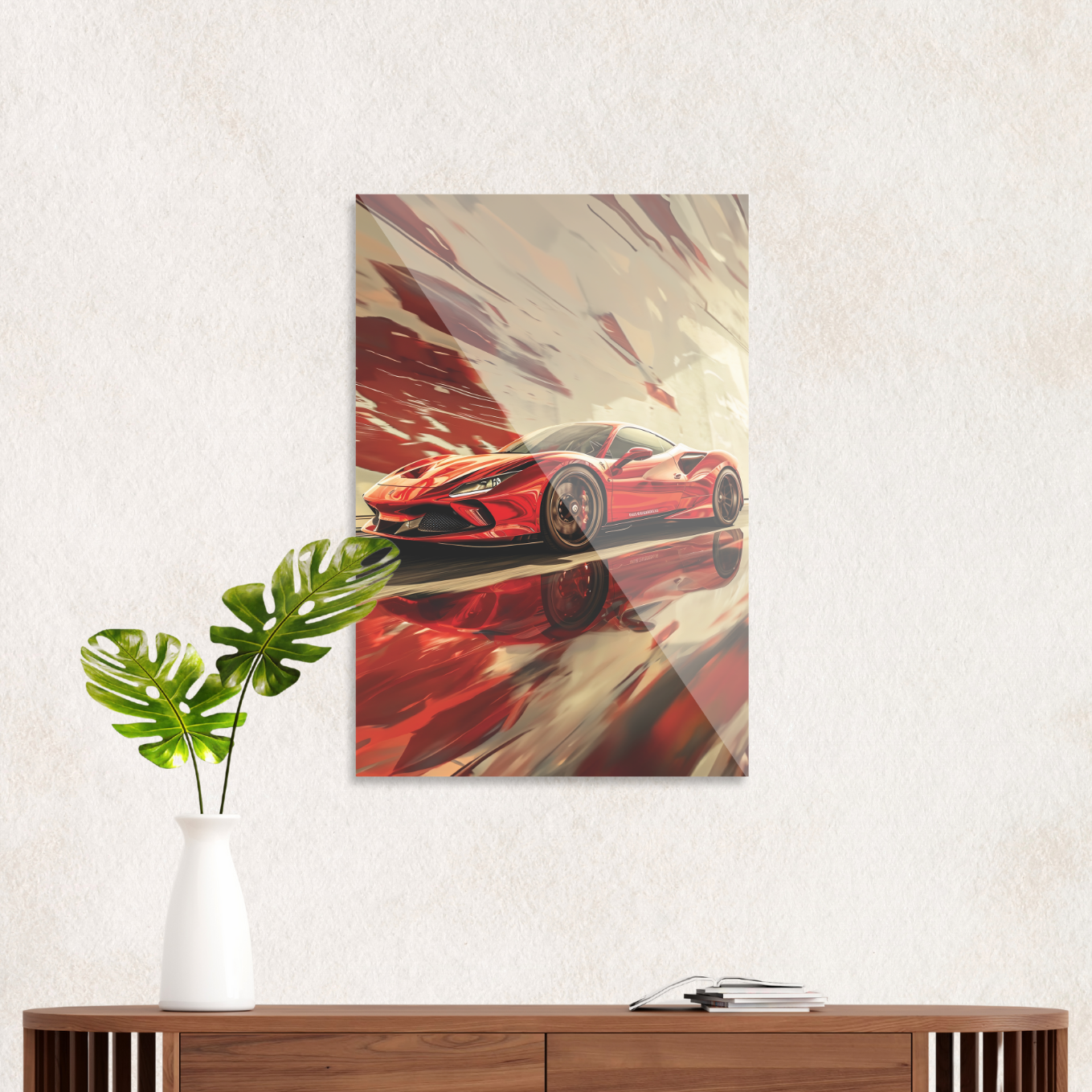 Ferrari i fuld fart 1