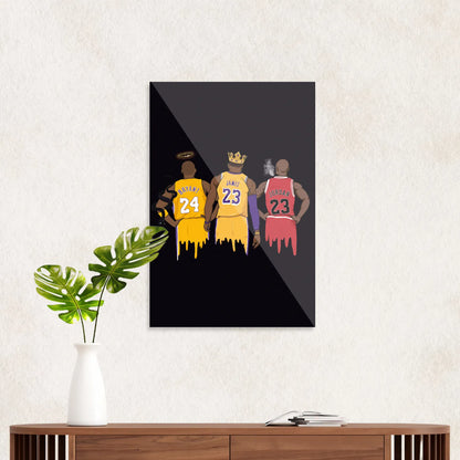 Kobe Bryant, LeBron James &amp; Michael Jordan