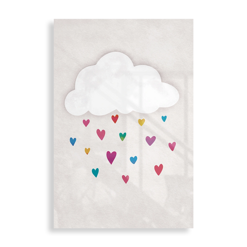 Raining hearts
