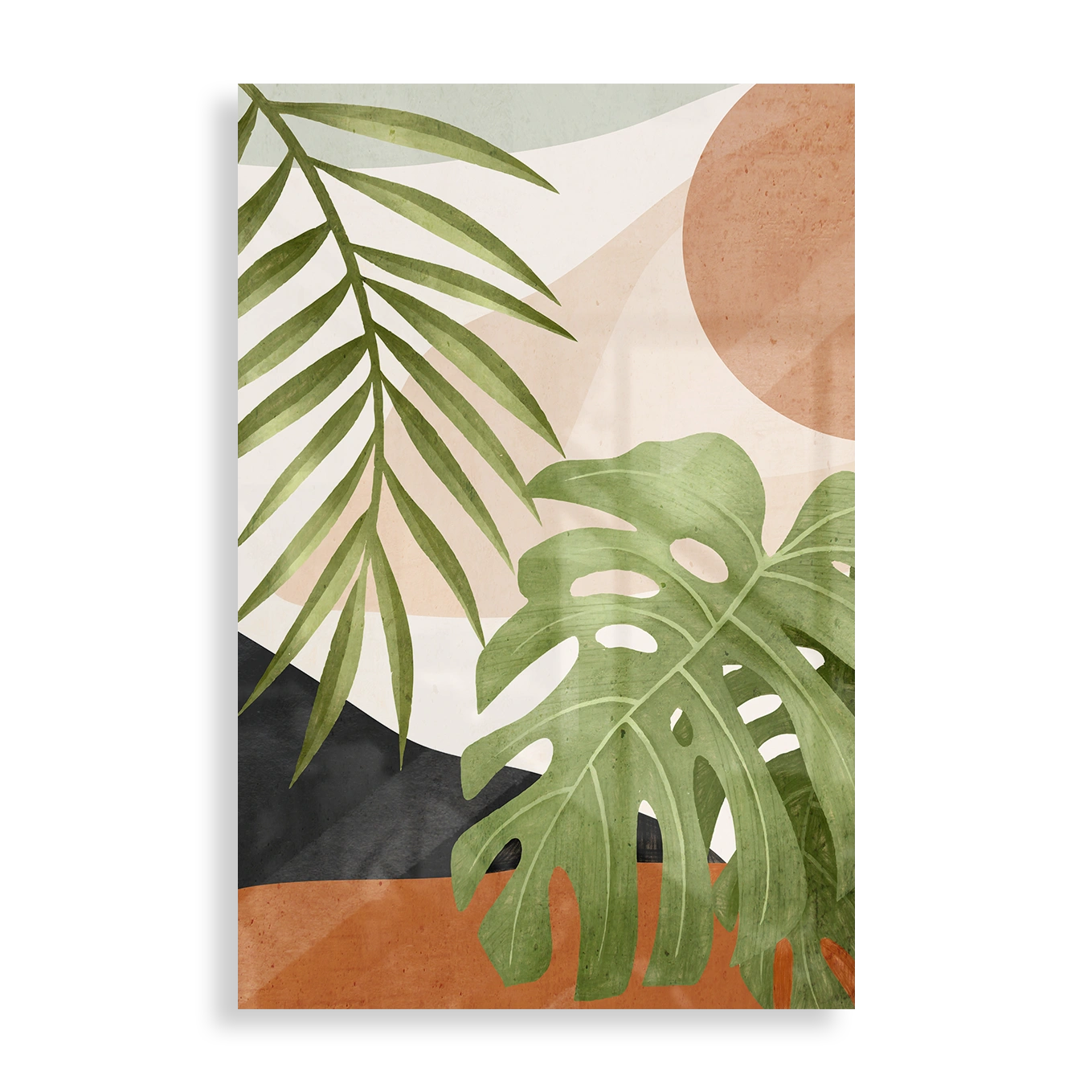 Tropical leaves