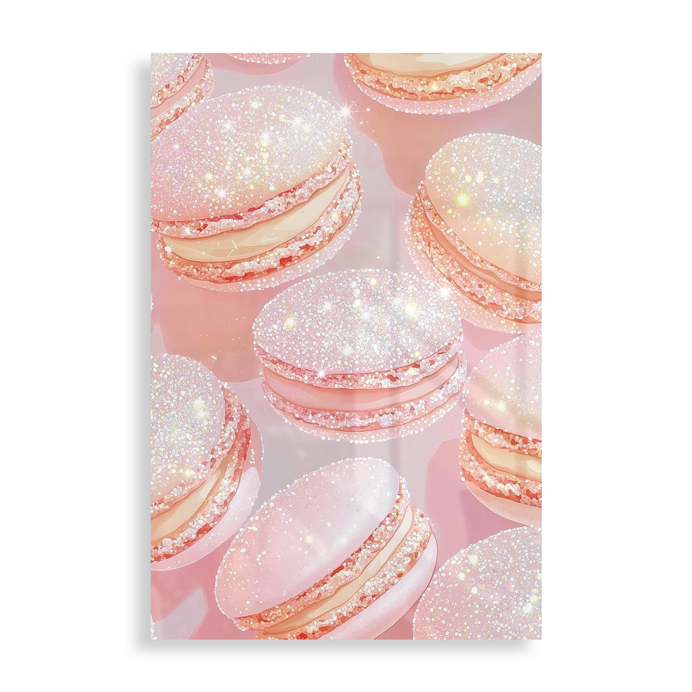 Sparkling macarons
