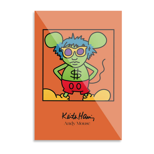 Keith Haring "Andy Mouse"