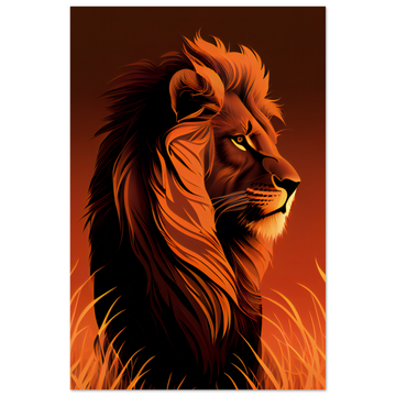 Majestætisk løve